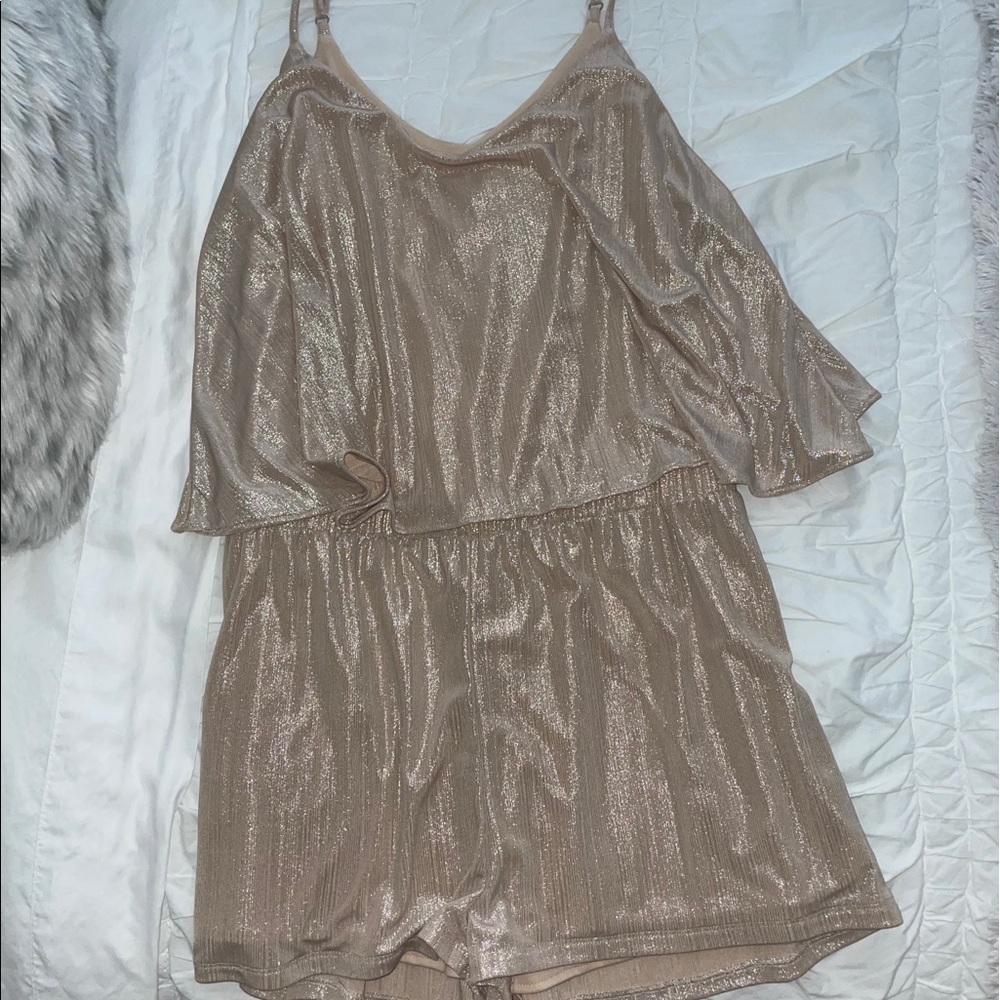 Gold Romper